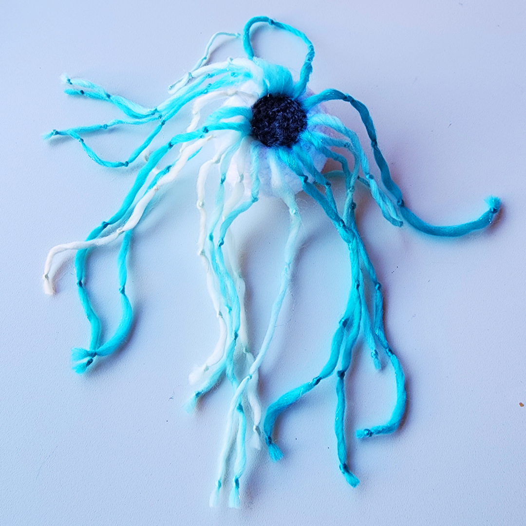 Handmade Catnip Jellyfish Cat Toy - Durable & Engaging