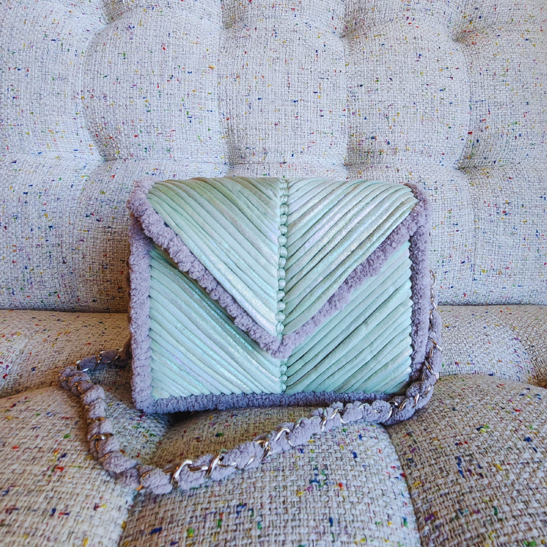 Handmade Embroidered Evening Clutch