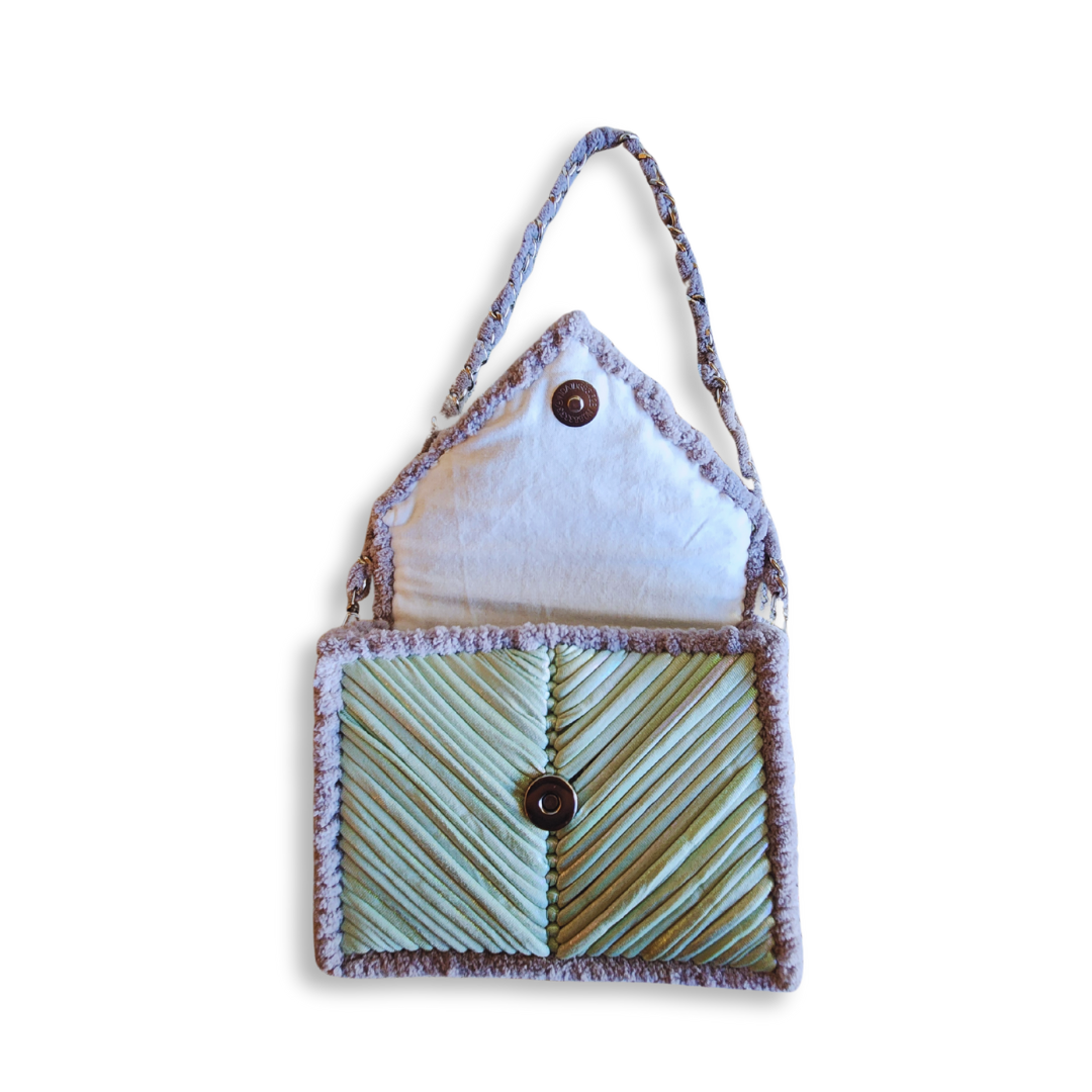 Handmade Embroidered Evening Clutch