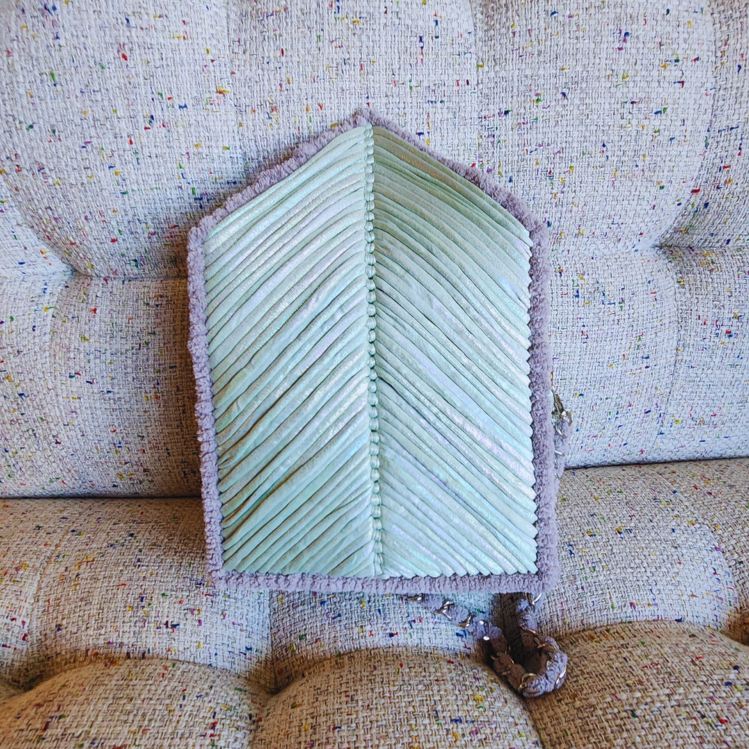 Handmade Embroidered Evening Clutch